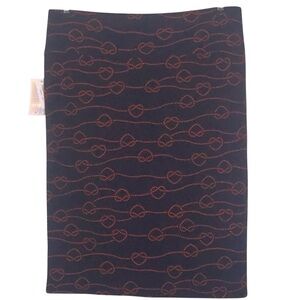 LuLaRoe Blue & Red Skirt 2XL